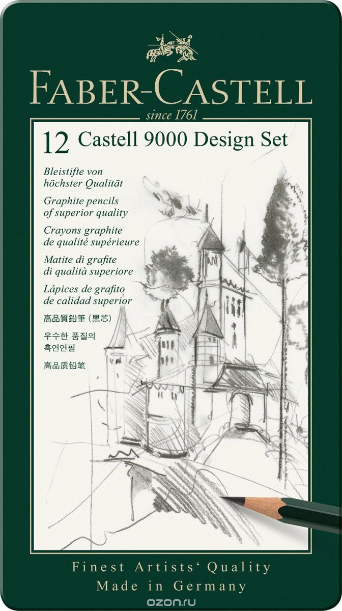 Faber-Castell    Castell 9000 12 