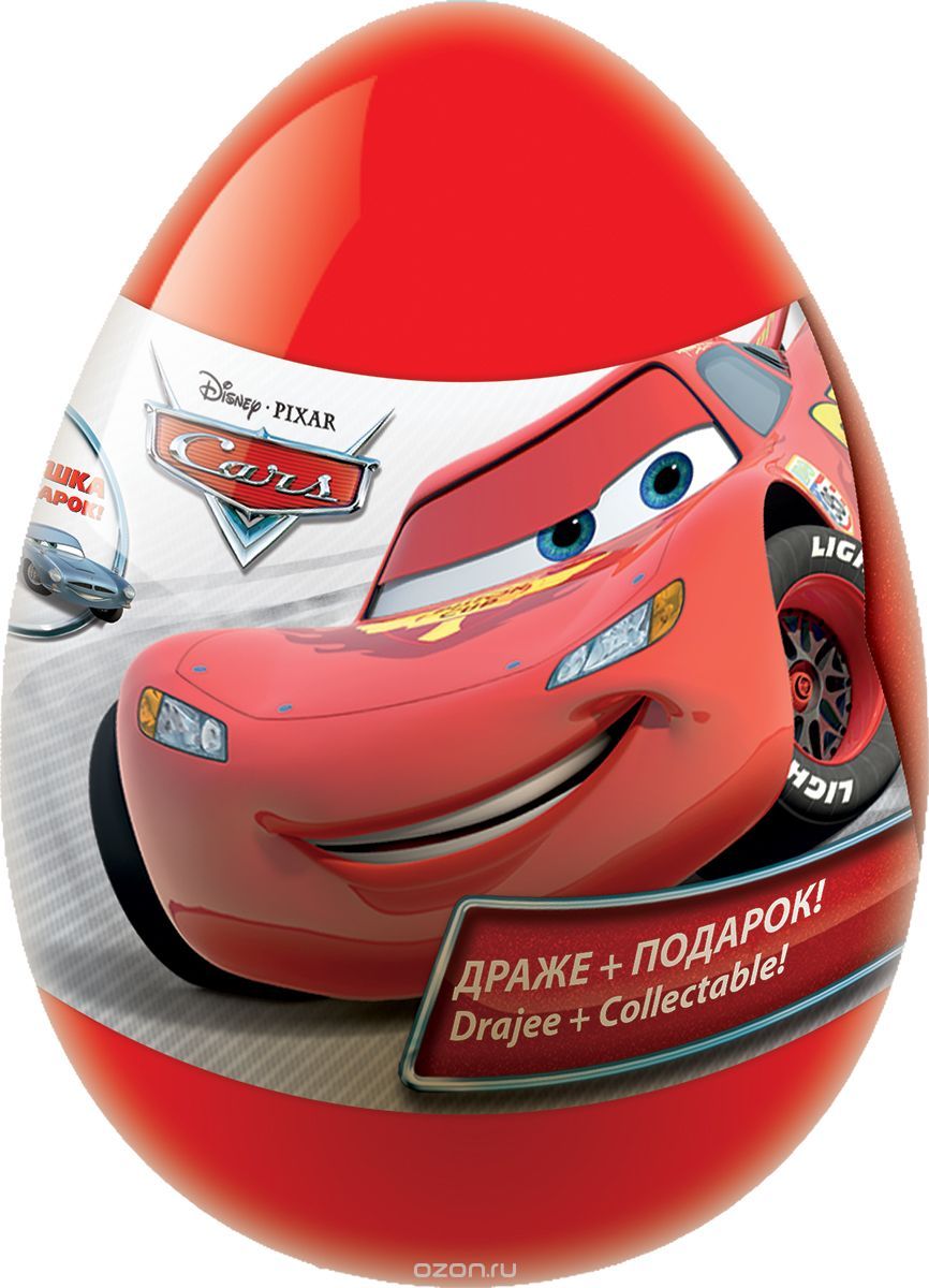 "Disney Тачки" фруктовое драже с игрушкой, 20 г