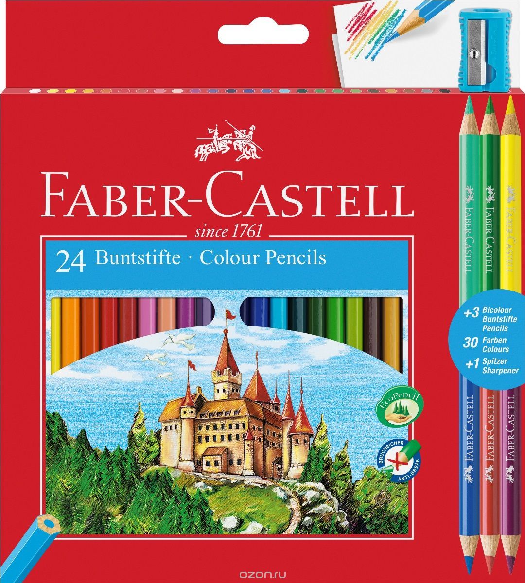 Faber-Castell     24    + 3  