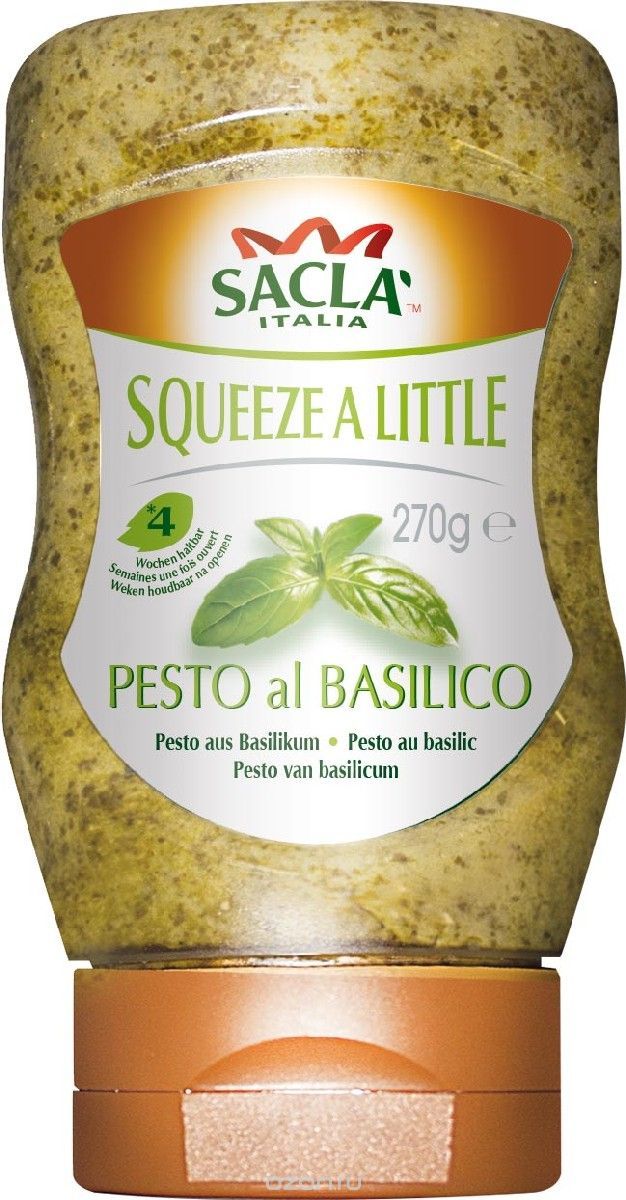 Sacla Pesto al Basilico   - (-), 270 