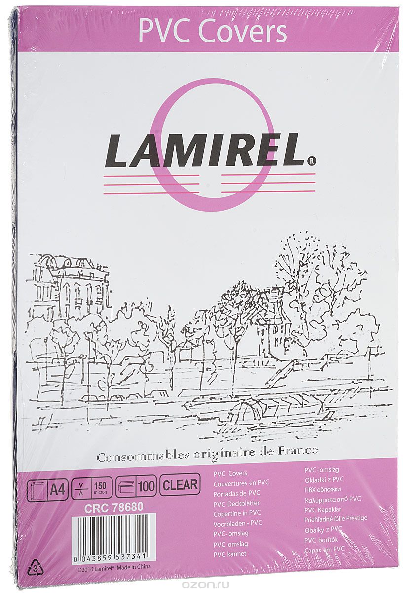 Lamirel LA-78680 Transparent A4    (100 )