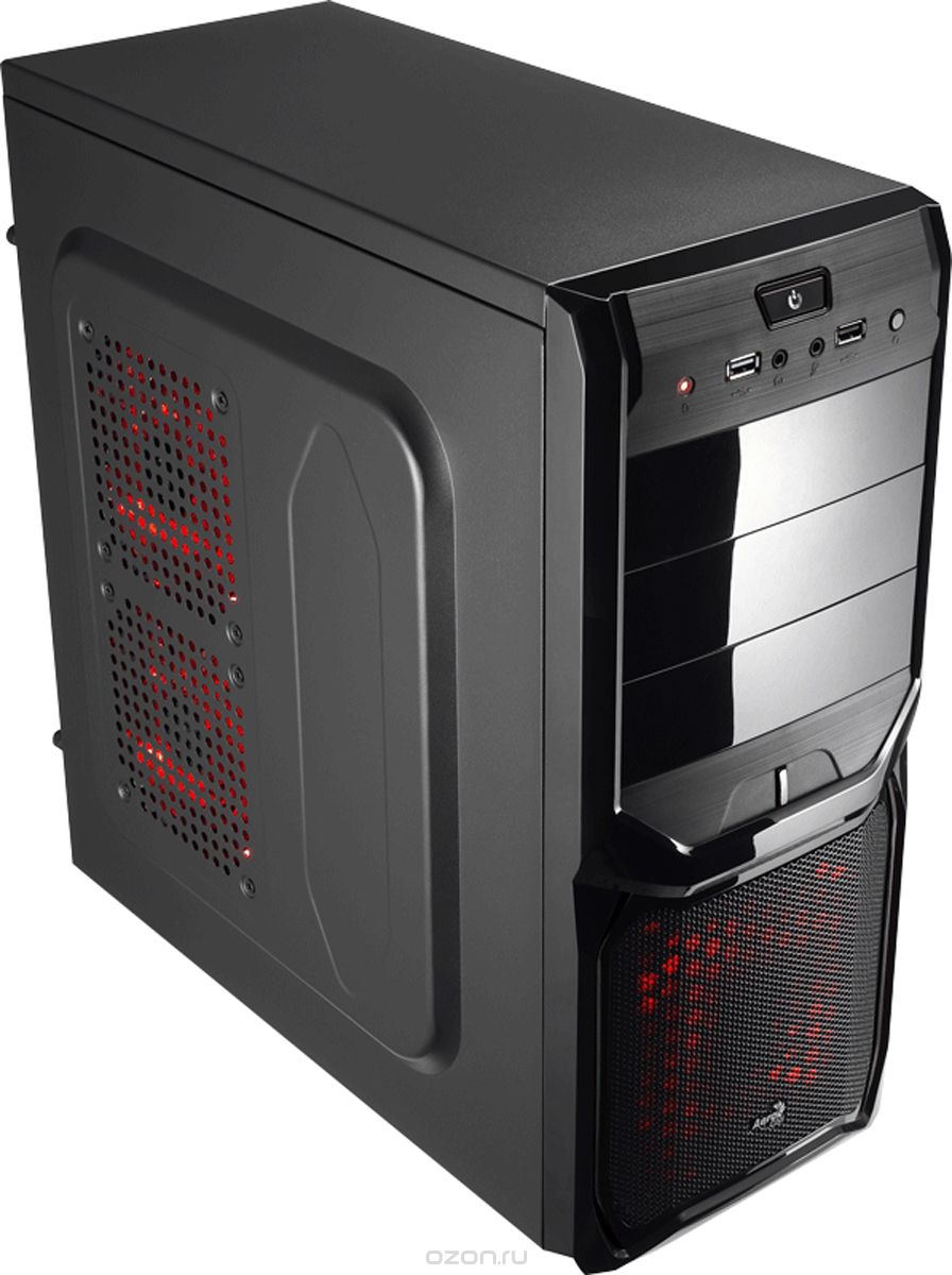 Aerocool V3X Advance Black Edition компьютерный корпус