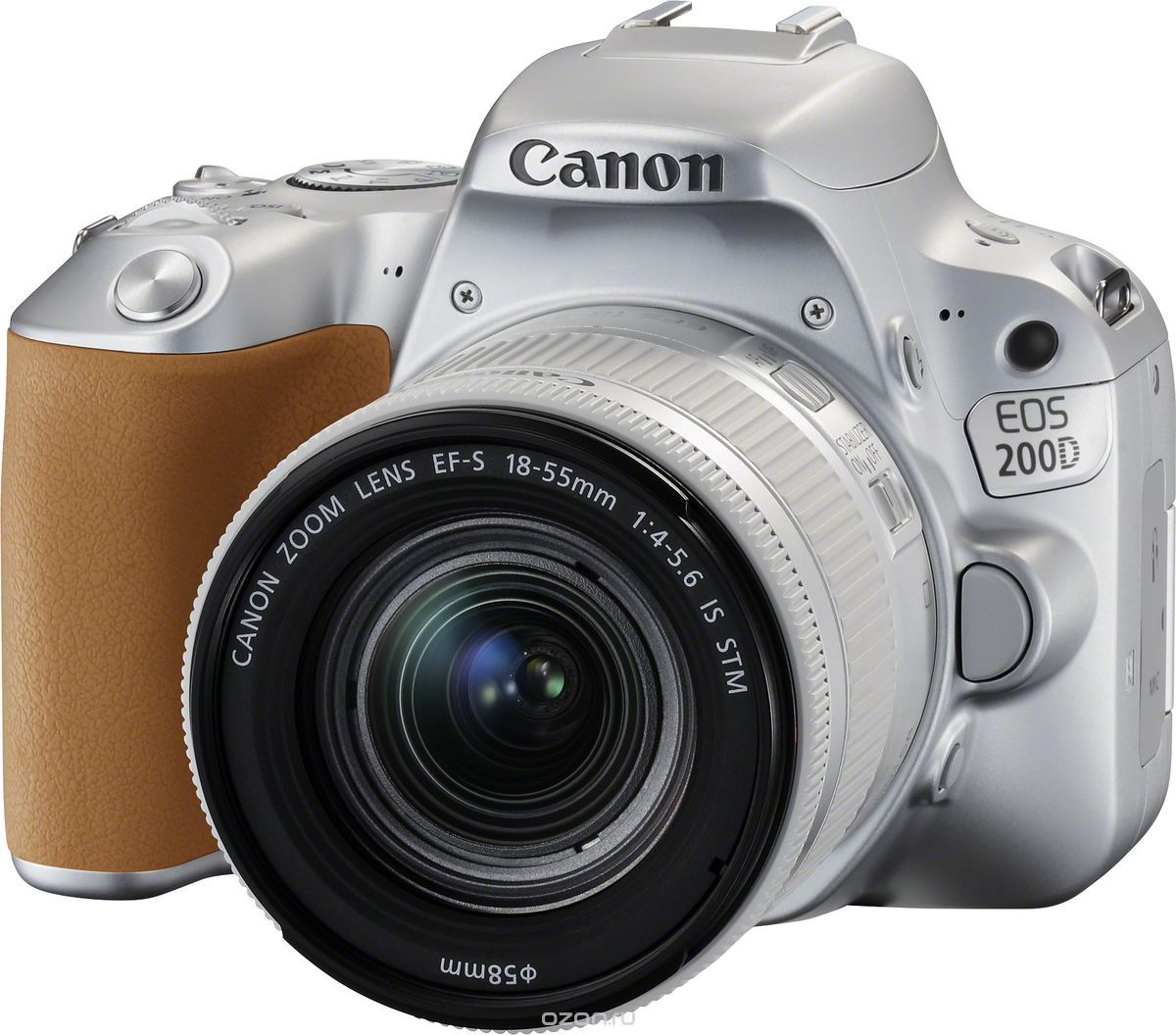 Canon EOS 200D Kit 18-55 IS STM, Silver цифровая зеркальная фотокамера