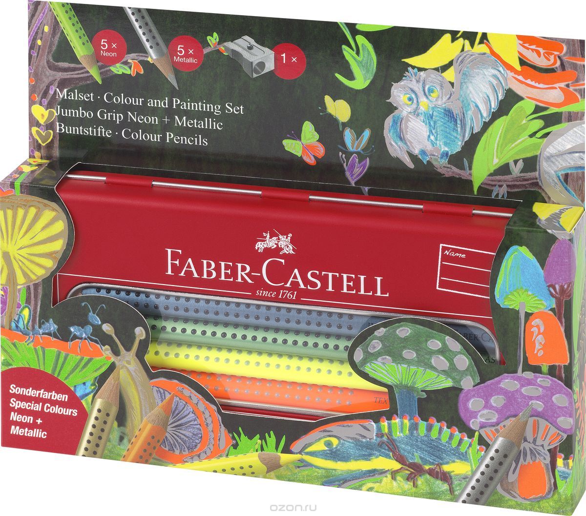 Faber-Castell    Jumbo Grip     10 