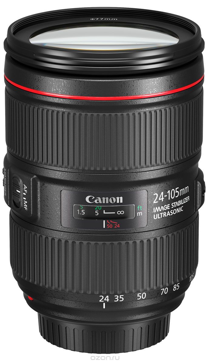 Canon EF 24-105 mm f/4L IS II USM, Black объектив