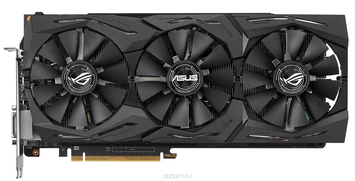 ASUS ROG Strix Radeon RX Vega 56 OC 8GB видеокарта