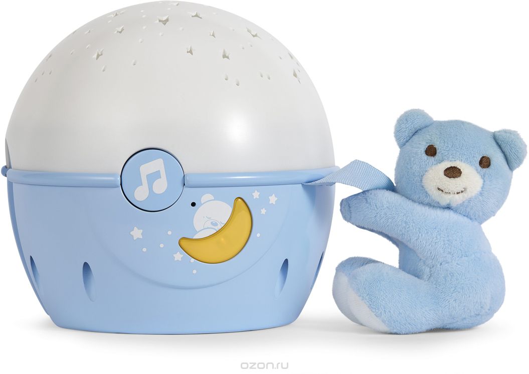 Chicco Ночник детский Проектор Next-2-Starts цвет голубой