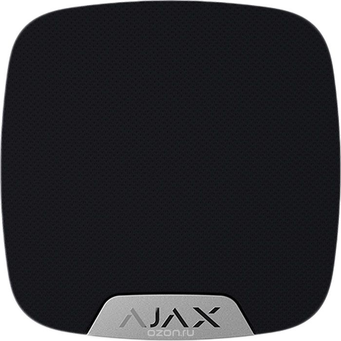 Ajax HomeSiren, Black беспроводная звуковая домашняя сирена