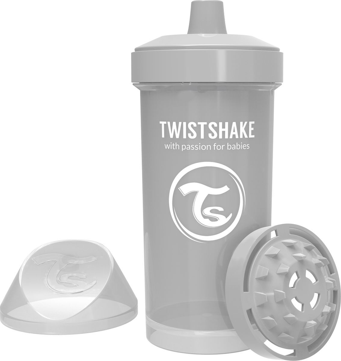  Twistshake Pastel Grey, : , 360 